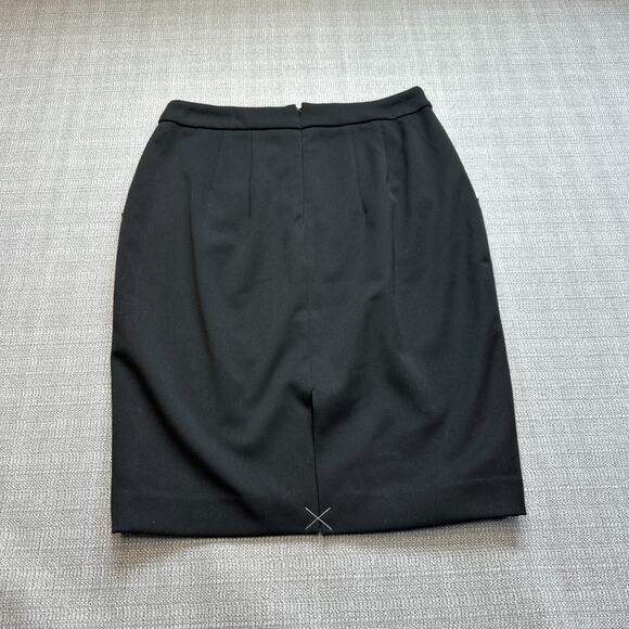 Express Skirt size 4 Black New Pencil Office Career Sheath Minimalist New - Picture 4 of 8